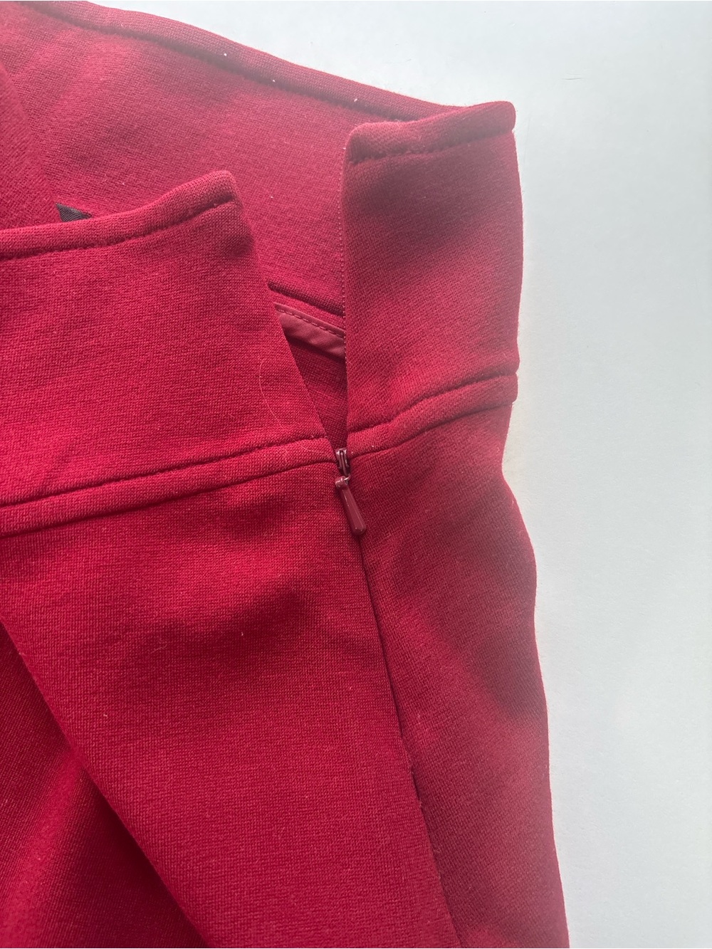 Jacob Red Mini Skirt - Picture 4 of 4